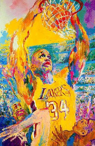 Shaq 2000 - Basketball Limited Edition Print - LeRoy Neiman