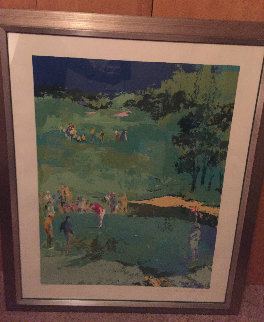Golf Landscape 1976 Limited Edition Print - LeRoy Neiman Golf Landscape 1976 Limited Edition Print - LeRoy Neiman