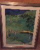 Golf Landscape 1976 Limited Edition Print by LeRoy Neiman - 1 Golf Landscape 1976 Limited Edition Print by LeRoy Neiman - 1