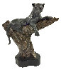 Vigilant HC Bronze Sculpture 1990 16 in Sculpture by LeRoy Neiman - 0