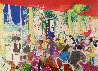 Chez Francis 1997 Limited Edition Print by LeRoy Neiman - 2