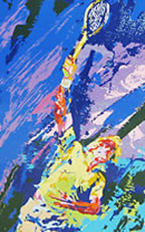 Classic Serve 2002 - Tennis Limited Edition Print - LeRoy Neiman