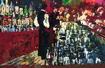 Chicago Key Club Bar (Playboy) 1989 Limited Edition Print - LeRoy Neiman Chicago Key Club Bar (Playboy) 1989 Limited Edition Print - LeRoy Neiman