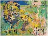 Lion Couple 1981 Limited Edition Print by LeRoy Neiman - 1
