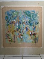 Paddock AP 1972 Limited Edition Print by LeRoy Neiman - 1