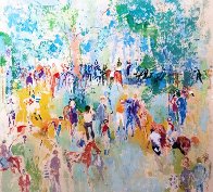 Paddock AP 1972 Limited Edition Print by LeRoy Neiman - 0