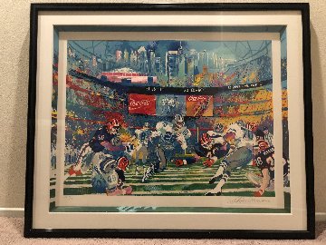 Super Bowl XVIII: Georgia Dome AP 1994 Limited Edition Print - LeRoy Neiman Super Bowl XVIII: Georgia Dome AP 1994 Limited Edition Print - LeRoy Neiman