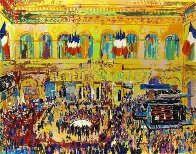 Paris Bourse 1981 Limited Edition Print by LeRoy Neiman - 0 Paris Bourse 1981 Limited Edition Print by LeRoy Neiman - 0