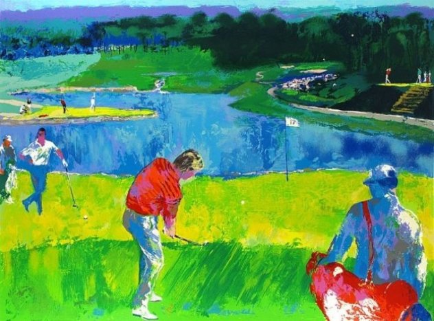 Mystic Rock 1996 - Golf Limited Edition Print by LeRoy Neiman