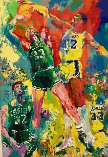 Magic Johnson 1988 Limited Edition Print - LeRoy Neiman Magic Johnson 1988 Limited Edition Print - LeRoy Neiman