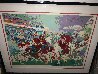 Superbowl XIX 49ers Vs. Dolphins 1985 Limited Edition Print by LeRoy Neiman - 1