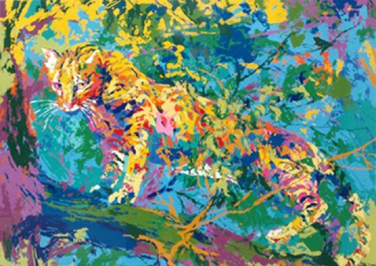 Ocelot 1973 Limited Edition Print by LeRoy Neiman