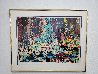Plaza Square 1985 - New York - NYC Limited Edition Print by LeRoy Neiman - 1