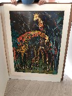 Giraffe Family 1974 Limited Edition Print by LeRoy Neiman - 1