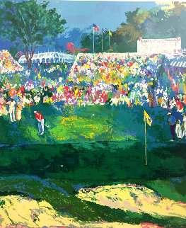 Bethpage Black Course 2002 Us Open- Golf Limited Edition Print - LeRoy Neiman Bethpage Black Course 2002 Us Open- Golf Limited Edition Print - LeRoy Neiman