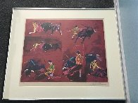 Red Corrida AP 1974 Limited Edition Print by LeRoy Neiman - 1 Red Corrida AP 1974 Limited Edition Print by LeRoy Neiman - 1