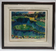 Second Hole At Sawgrass 2001 Limited Edition Print by LeRoy Neiman - 2 Second Hole At Sawgrass 2001 Limited Edition Print by LeRoy Neiman - 2