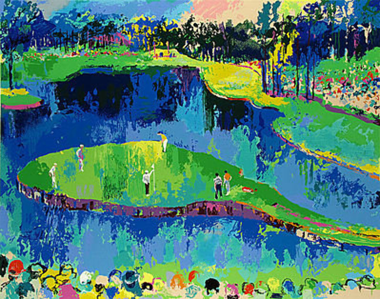 Second Hole At Sawgrass 2001 Limited Edition Print by LeRoy Neiman Second Hole At Sawgrass 2001 Limited Edition Print by LeRoy Neiman