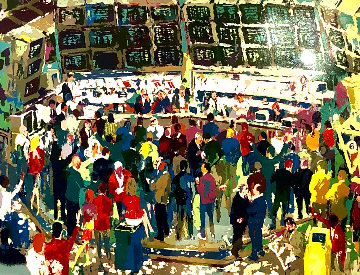 Chicago Options 1990 Limited Edition Print - LeRoy Neiman Chicago Options 1990 Limited Edition Print - LeRoy Neiman