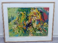 Lion Family 1974 Limited Edition Print by LeRoy Neiman - 1