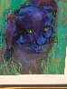 Portrait of the Black Panther 2004 Limited Edition Print by LeRoy Neiman - 3
