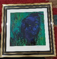 Portrait of the Black Panther 2004 Limited Edition Print by LeRoy Neiman - 2
