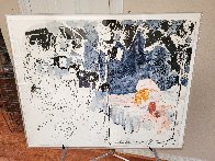 XXX Film Director  1980  21x25 Works on Paper (not prints) by LeRoy Neiman - 6