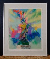 Lady Liberty 1986 Limited Edition Print by LeRoy Neiman - 1 Lady Liberty 1986 Limited Edition Print by LeRoy Neiman - 1