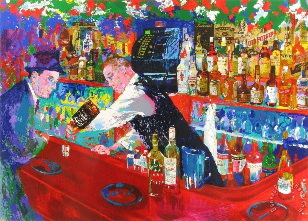 Frank At Rao's 2005 Limited Edition Print by LeRoy Neiman