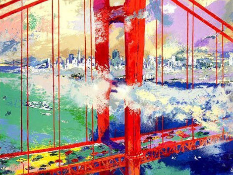 San Francisco By Day 1991 Limited Edition Print - LeRoy Neiman