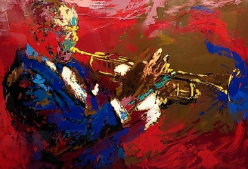 Satchmo Louis Armstrong 1976 Limited Edition Print - LeRoy Neiman Satchmo Louis Armstrong 1976 Limited Edition Print - LeRoy Neiman
