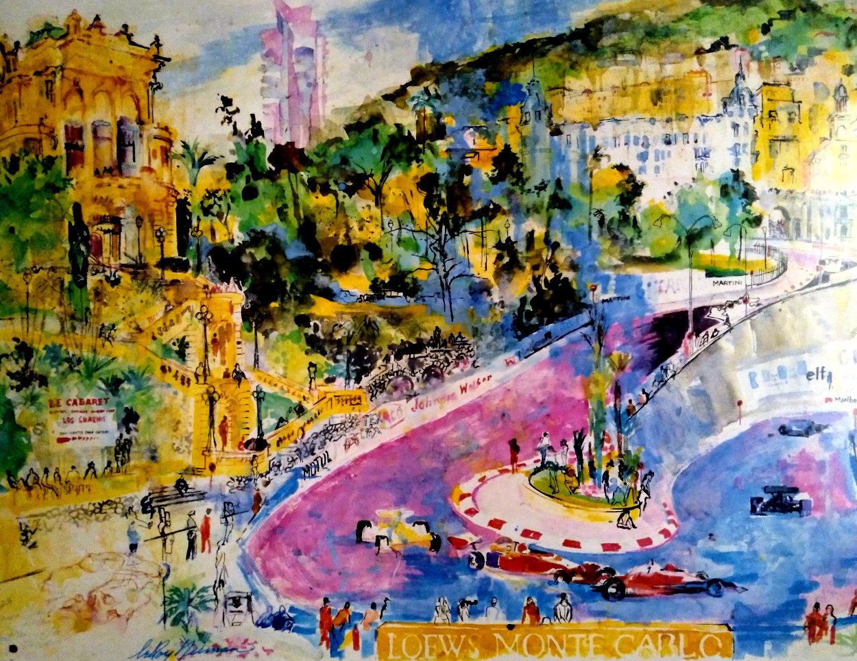 34th Monaco Grand Prix Poster 1976 Lithograph Poster 21x29 ...