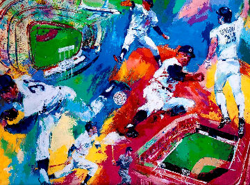 Dodgers Centennial 1990 Limited Edition Print - LeRoy Neiman Dodgers Centennial 1990 Limited Edition Print - LeRoy Neiman