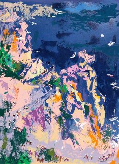 Bikes And Boats 1973 Limited Edition Print - LeRoy Neiman Bikes And Boats 1973 Limited Edition Print - LeRoy Neiman