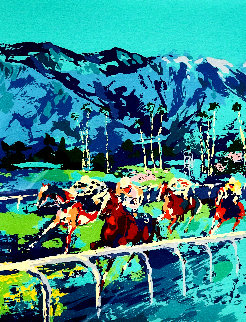 Santa Anita 1979 Limited Edition Print - LeRoy Neiman Santa Anita 1979 Limited Edition Print - LeRoy Neiman