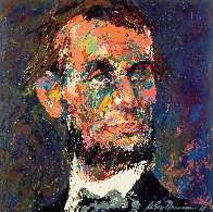 Lincoln 1969 Limited Edition Print by LeRoy Neiman - 0 Lincoln 1969 Limited Edition Print by LeRoy Neiman - 0