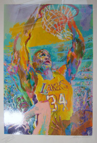 Shaq 2000 Limited Edition Print by LeRoy Neiman Shaq 2000 Limited Edition Print by LeRoy Neiman
