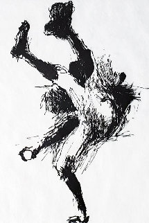 Baseball Suite: Wind Up AP 1972 Limited Edition Print - LeRoy Neiman Baseball Suite: Wind Up AP 1972 Limited Edition Print - LeRoy Neiman
