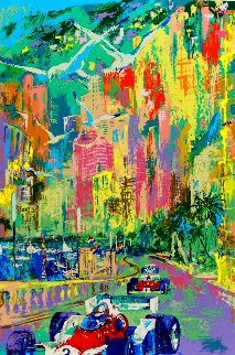 Grand Prix De Monaco 1976 Limited Edition Print - LeRoy Neiman Grand Prix De Monaco 1976 Limited Edition Print - LeRoy Neiman
