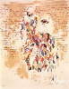 Harlequin with Text AP 1972 Limited Edition Print by LeRoy Neiman - 0