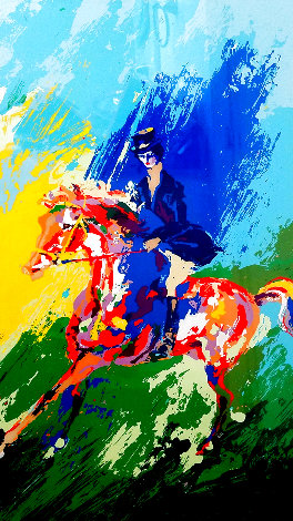 Equestrienne 1975 - HS Limited Edition Print - LeRoy Neiman