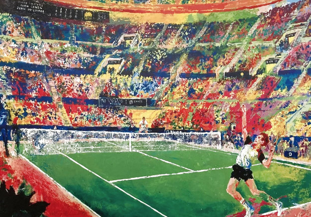 Volvo Tennis Classic 1983 Limited Edition Serigraph by LeRoy