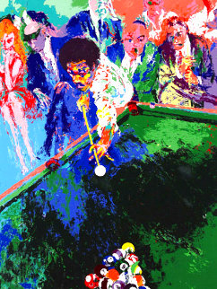 Black Break Limited Edition Print - LeRoy Neiman Black Break Limited Edition Print - LeRoy Neiman
