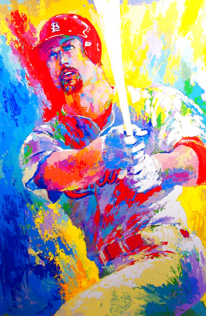 Mark McGwire 1999 HS by Mark - Baseball Limited Edition Print by LeRoy Neiman