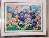Giants - Broncos Classic Bowl HC 1987 - Huge Limited Edition Print by LeRoy Neiman - 1