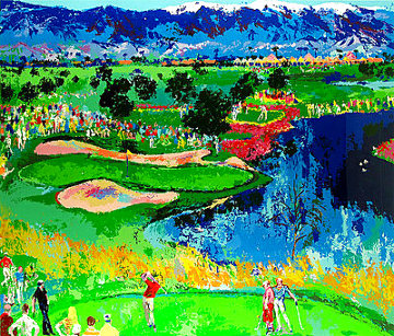 Cove At Vintage 1986 Limited Edition Print - LeRoy Neiman Cove At Vintage 1986 Limited Edition Print - LeRoy Neiman