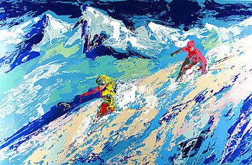 Downers 1974 Limited Edition Print - LeRoy Neiman Downers 1974 Limited Edition Print - LeRoy Neiman