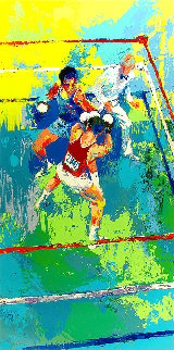 Olympic Boxing, Moscow 1980 Limited Edition Print - LeRoy Neiman Olympic Boxing, Moscow 1980 Limited Edition Print - LeRoy Neiman