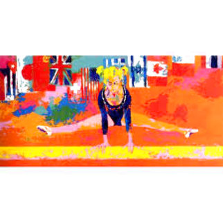 Olympic Gymnast Limited Edition Print - LeRoy Neiman Olympic Gymnast Limited Edition Print - LeRoy Neiman