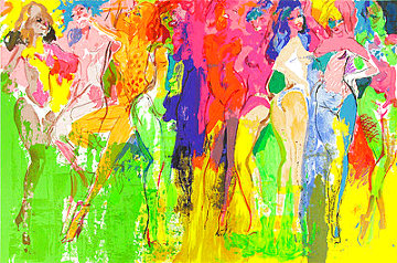 Panteras 1981 Limited Edition Print - LeRoy Neiman Panteras 1981 Limited Edition Print - LeRoy Neiman